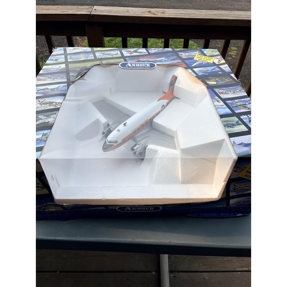 Franklin Mint Armour B11E058 1/48 C-47 USAF Military Transport Command 201 - Picture 1 of 10